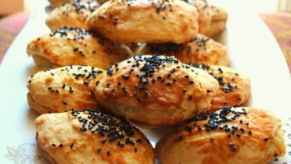 Lezzetli ve yumuşacık glutensiz peynirli poğaça tarifi