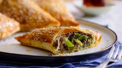 Kıymalı tortilla böreği nasıl yapılır? Esra Tokelli
