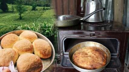Kuzine sobanın içinde ekmek nasıl yapılır? 