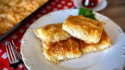 En kolay börek tarifi! Sahur için en pratik peynirli börek nasıl yapılır?