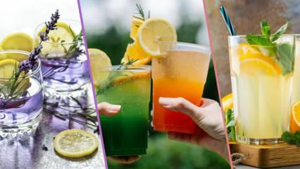 Klasik limonatadan sıkılanlara özel: 4 eşsiz limonata tarifi