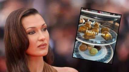 Bella Hadid Türk mutfağının büyüsüne kapıldı: “Baklavasız günüm geçmiyor!”