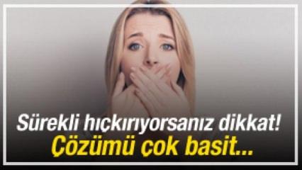 Hıçkırık nasıl geçer: Bunları uyguladığınızda hıçkırığın geçtiğini göreceksiniz