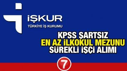 Iskur Uzerinden Kpss Sartsiz Surekli Isci Alim Ilani Basvuru Icin Bugun Son Gun Memur Haberleri