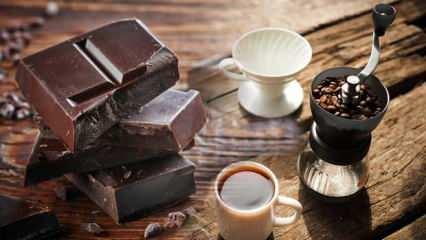 Bitter çikolata ve filtre kahvenin faydaları nelerdir? Kahve ve bitter çikolata zayıflatır mı?