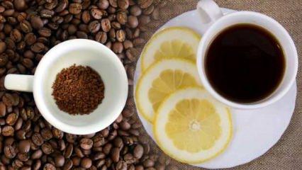 Kahve limon sıcak su ne işe yarar? Baş ağrısını kısa sürede tedavi eden kür tarifi! 