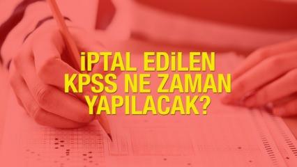 Yeni KPSS ne zaman yapılacak? 2022 ÖSYM iptal edilen sınavların takvimini açıkladı mı?