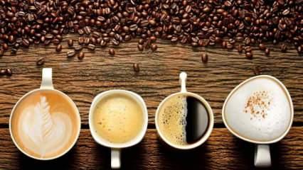 Kahve çeşitleri: Türk kahvesi, espresso, mocha, americano ve latte tarifi nedir? En lezzetli kahvelerin yapılışı...