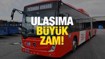 2022 Ankara (EGO) otobüs ücretleri! Öğrenci ve tam kart fiyatları ne kadar oldu?