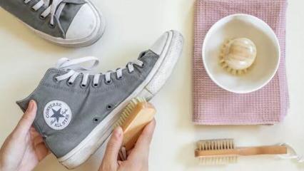 Converse spor ayakkabı nasıl temizlenir?