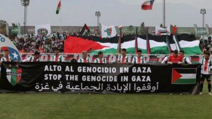 Güney Amerika takımından İsrail'in Gazze soykırımına tepki
