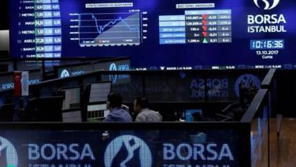 Borsa günün ilk yarısında geriledi