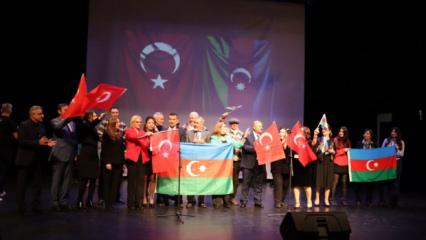 D&uuml;nya Azerbaycanlılar Dayanışma G&uuml;n&uuml; İstanbul&rsquo;da coşkuyla kutlandı