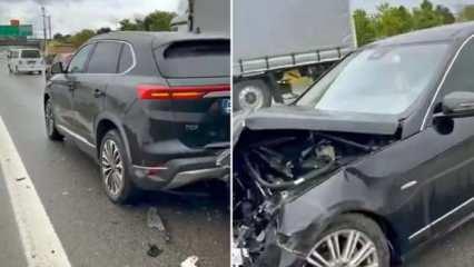 İşte Togg ile Mercedes kazası! Gören herkes aynı yorumu yaptı
