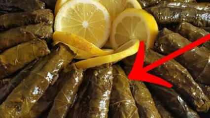 Sarma pişirmenin püf noktası: Tencereye bir cam bardak koyun!