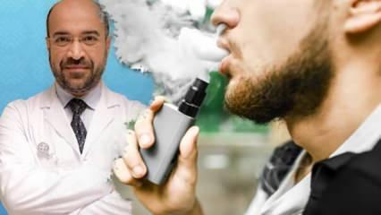 Sigaradan daha beter: Prof. Dr. Akkoyunlu'dan elektronik sigara uyarısı!