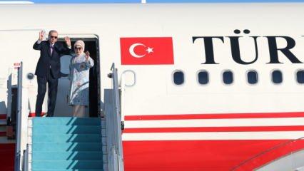 Başkan Erdoğan Macaristan'a gitti
