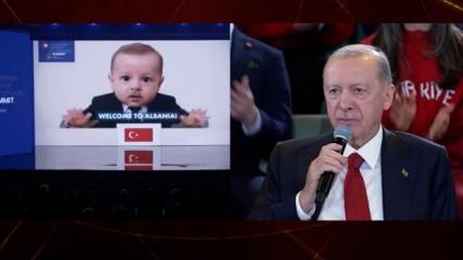 Cumhurbaşkanı Erdoğan yapay zeka ile oluşturulan kendi ‘bebek halini’ yorumladı.