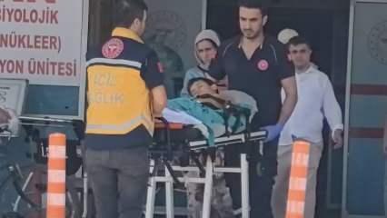 Bursa’da kurban kesilen bahçede bıçağın üstüne düşen çocuk ağır yaralandı