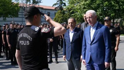 İstanbul Valisi Gül'den Çevik Kuvvet'e bayram ziyareti