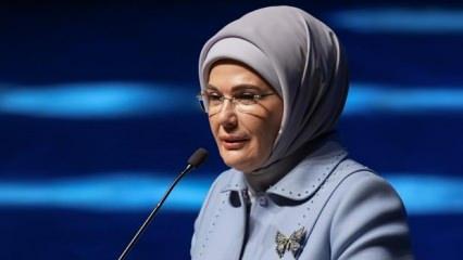 Emine Erdoğan, LGS'ye girecek öğrencilere başarılar diledi