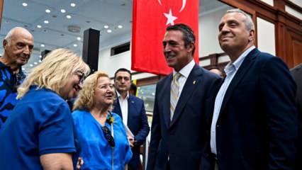 Fenerbahçe'de geleneksel bayramlaşma töreni gerçekleştirildi 