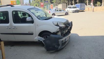 Bursa'da feci kaza: Fenalaşan sürücü 4 araca çarparak durabildi 
