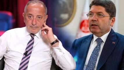 Adalet Bakanı Tunç'tan Fatih Altaylı'yla ilgili açıklama