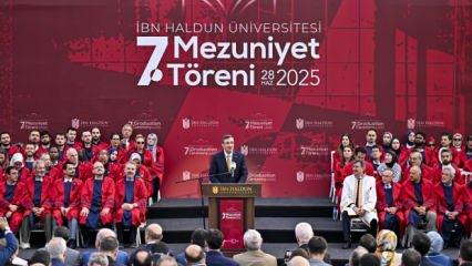 Mezuniyet törenine damga vuran sözler: "Batı sonrası çağ başlıyor, Türkiye önder!"