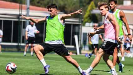 Beşiktaş yeni sezona hazırlanıyor! Kampa genç futbolcular damga vurdu