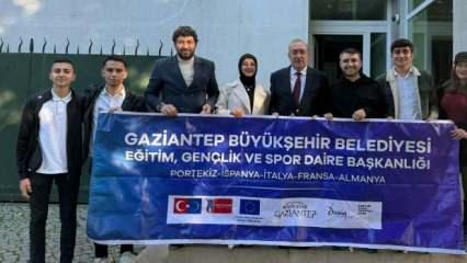 Gaziantep Büyükşehir, gençlere Avrupa gezisinin kapısını açıyor