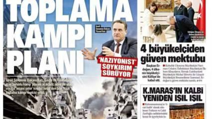 Gazze'de toplama kampı planı! - 9 Temmuz Gazete manşetleri