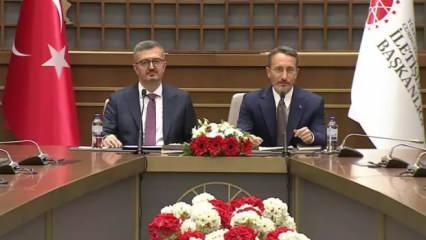 İletişim Başkanlığı'nda devir teslim töreni: Türkiye yön belirleyen bir ülke haline geldi