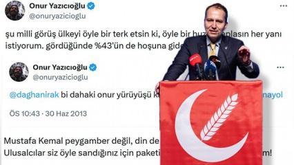 Erbakan Hoca'yı eleştirdi, LGBT’yi savundu, Yeniden Refah yönetimine girdi