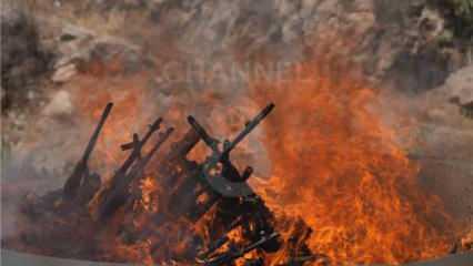 Terörsüz Türkiye'de ilk adım! PKK silah bıraktı: İşte ilk görüntüler