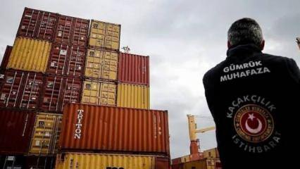 Sigara kaçakçılarına geçit vermedi! 451,8 milyon TL ceza kesildi!