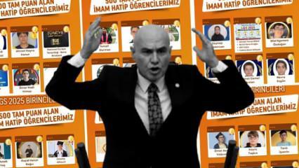 İYİ Parti'li Çömez'den imam hatip provokasyonu! LGS birincileri üzerinden yalan attı