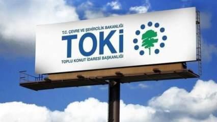 TOKİ'nin 30 ildeki 312 taşınmazı açık artırmayla satışa sunulacak