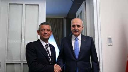 Numan Kurtulmuş, Özgür Özel'i ziyaret etti!