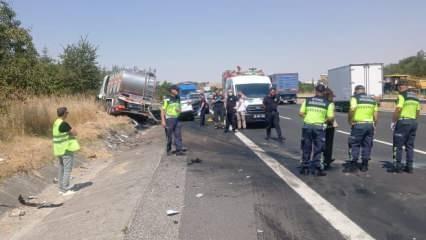Tekirdağ'da korkunç kaza: 4 kişi öldü!
