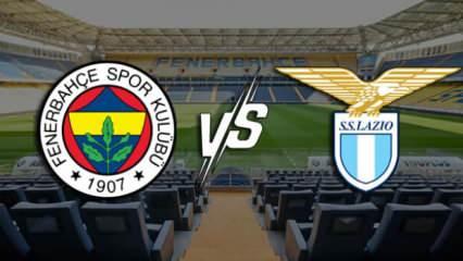 Fenerbahçe-Lazio maçı ne zaman, saat kaçta, hangi kanalda yayınlanacak?