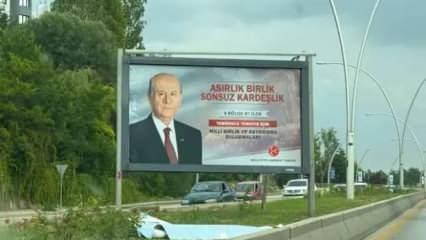 "9 b&ouml;lge" ifadesi ne anlama geliyor? MHP'den afişler i&ccedil;in a&ccedil;ıklama geldi