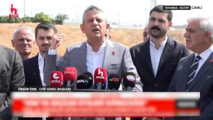 Özgür Özel'den Cumhurbaşkanı Erdoğan'a çirkin ifadeler