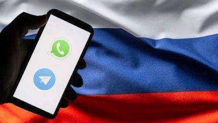 Rusya'dan WhatsApp ile Telegram'a "terör" kısıtlaması
