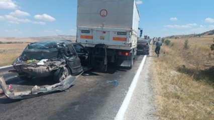 Çorum’da 5 araçlık zincirleme kaza: 10 yaralı