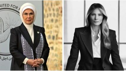 Emine Erdoğan'dan Melania Trump'a Gazze mektubu! Uluslararası medyada yankı uyandırdı!