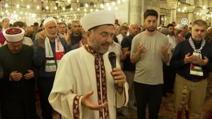 Gazze için eller semaya yükseldi! 