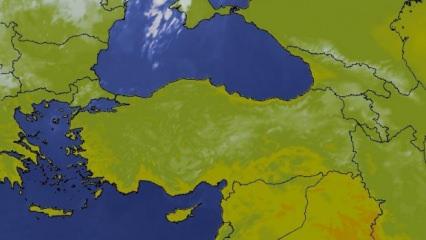 Meteoroloji yeni harita yayımladı! İşte bölge bölge hava durumu