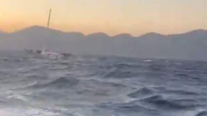 Muğla'da tekne battı: 2 çocuk kayboldu
