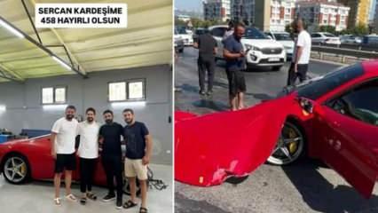 Sercan Türk kimdir, ne iş yapıyor? Kaza yapan Ferrari'yi alan futbolcu!